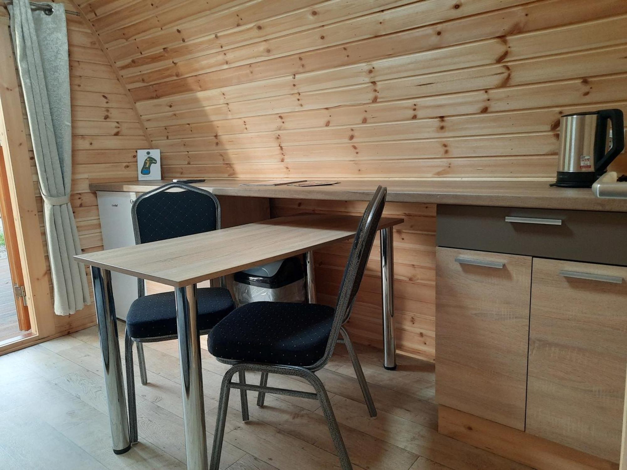 09 Premium Camping Pod Silberstedt Bagian luar foto