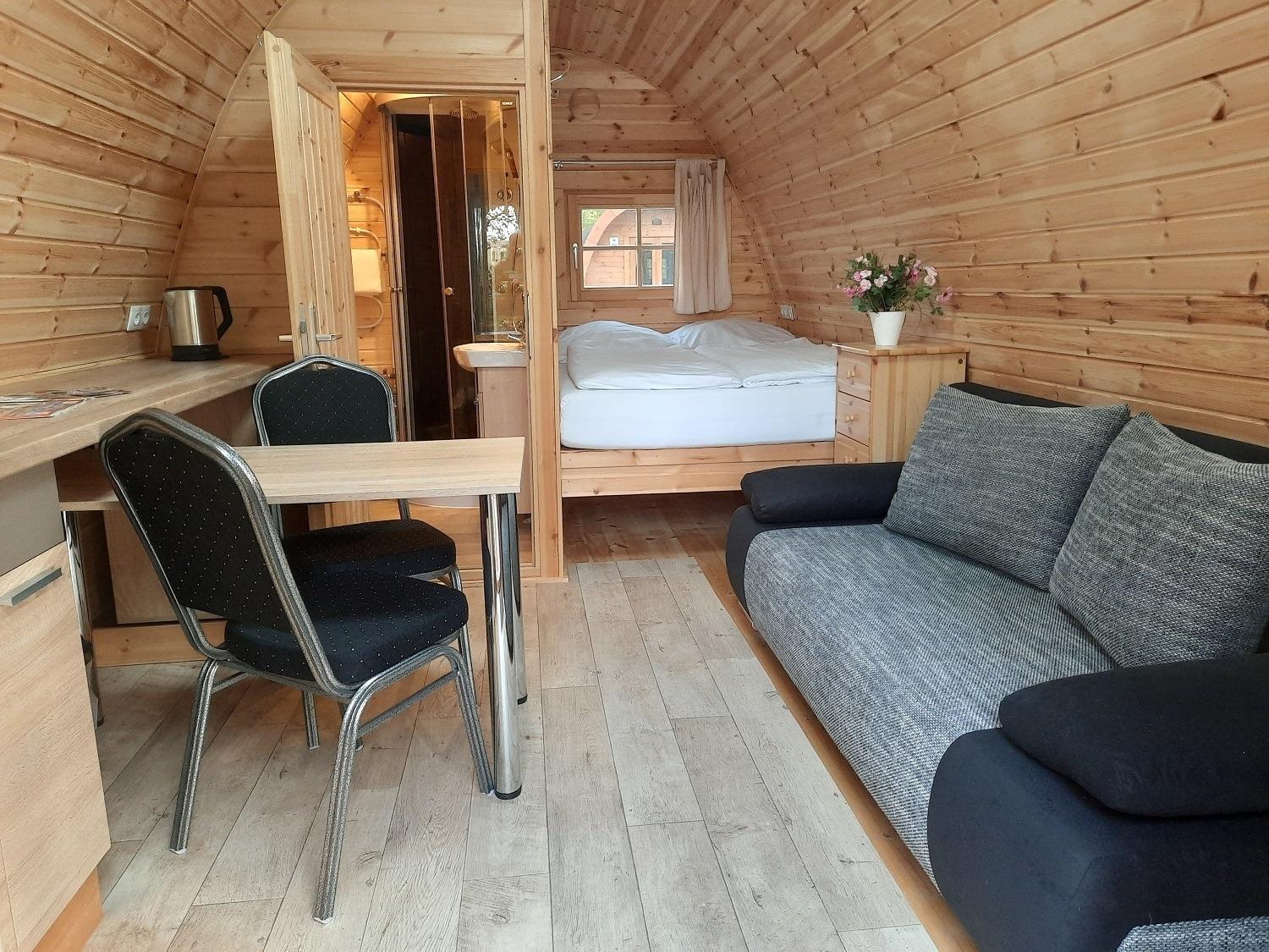 09 Premium Camping Pod Silberstedt Bagian luar foto